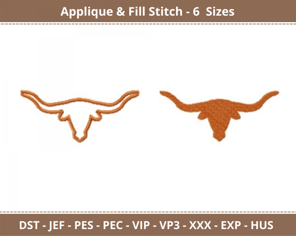 Creative Applique & Fill Stitch Machine Embroidery Designs-7 Sizes-instant download