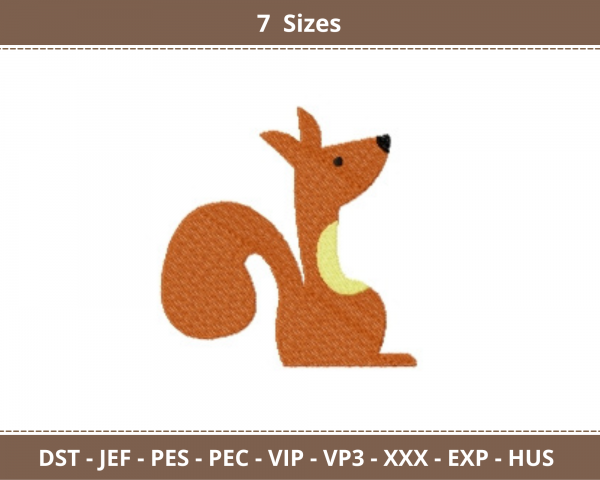 Squirrel Machine Embroidery Designs
