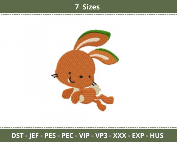 Baby Bunny Machine Embroidery Designs