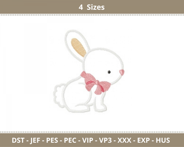 Rabbit Bunny Machine Embroidery Designs