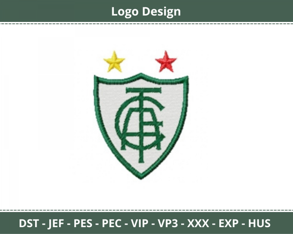 MG Football Team Logo Machine Embroidery Designs