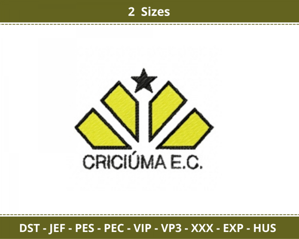 Criciuna Logo Machine Embroidery Designs