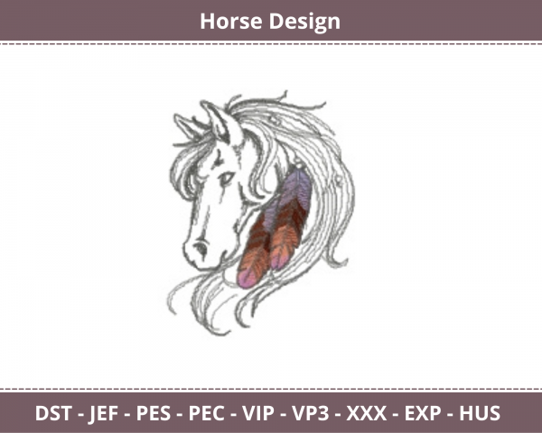 Horse Machine Embroidery Designs