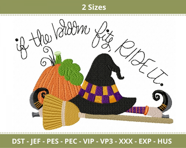 Halloween Machine Embroidery Designs-2 Sizes-instant download