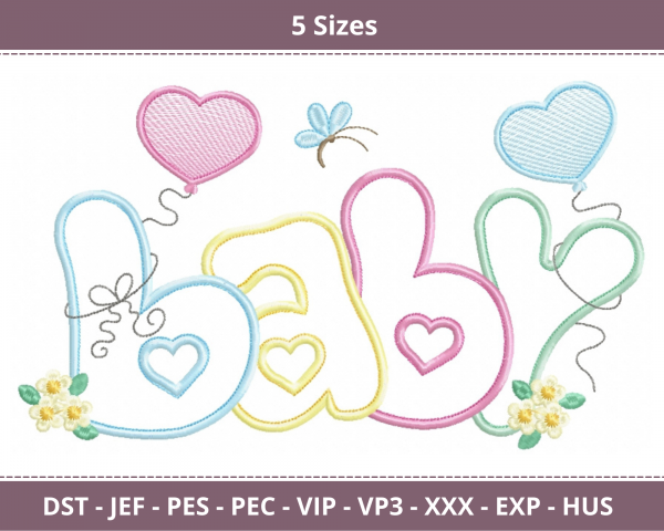 Baby Machine Embroidery Designs