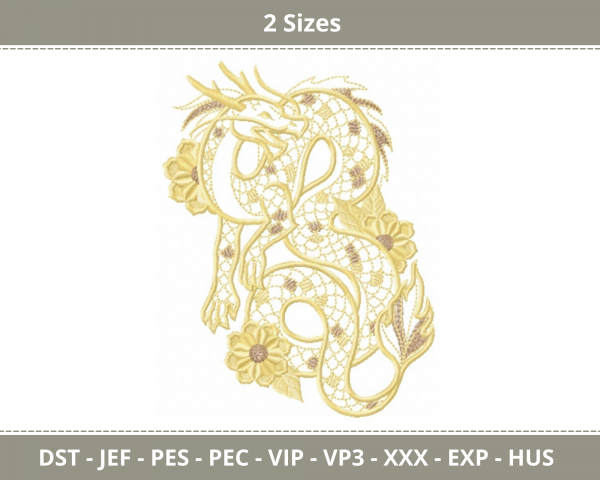 Snake Machine Embroidery Designs-2 Sizes-instant download