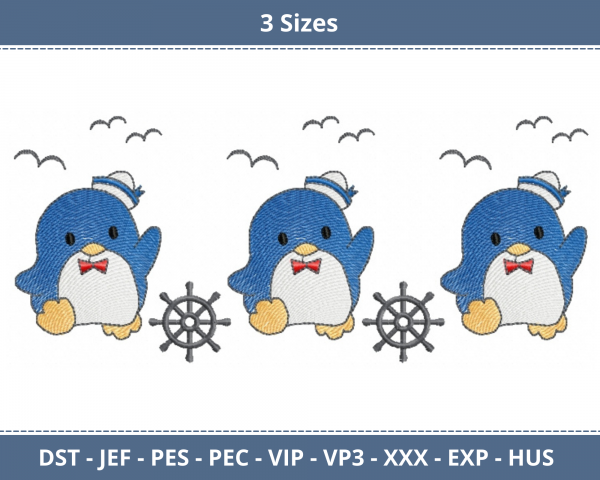 Tuxedosam Cartoon Machine Embroidery Designs-3 Sizes-instant download