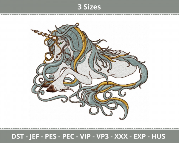 Unicorn Horse Machine Embroidery Designs