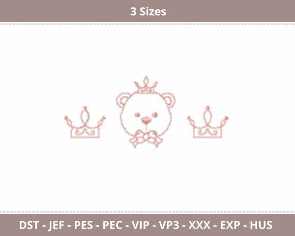 Cute Cartoon Machine Embroidery Designs-3 Sizes-instant download