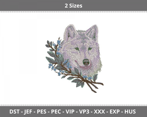 Fox Machine Embroidery Designs-2 Sizes-instant download
