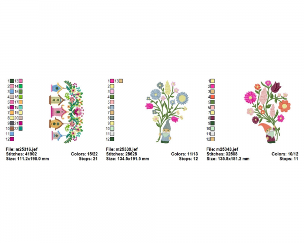 Christmas Flowers  Machine Embroidery Designs-1 Size-instant download