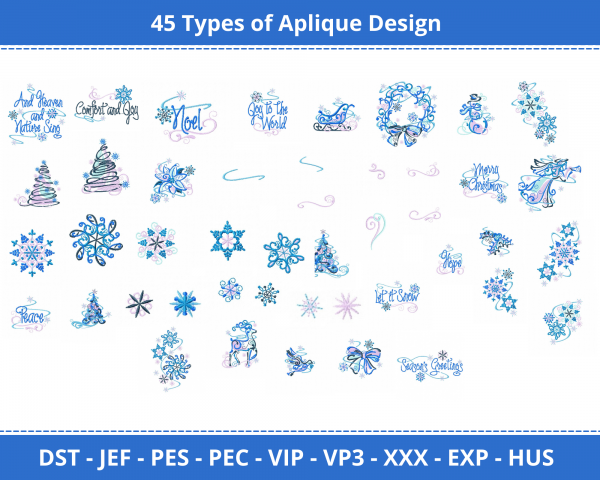 Snow Flake Machine Embroidery Designs-1 Sizes-instant download