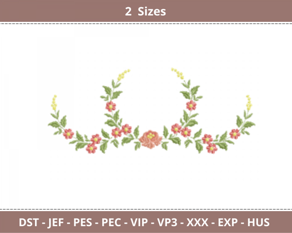 Creative Embroidery Design - machine Embroidery Pattern - 2 Sizes - Instant Download Machine Embroidery Designs
