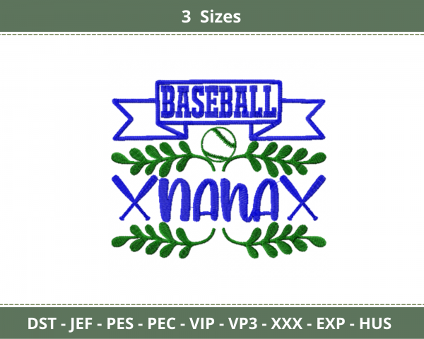 Baseball Quotes Embroidery Design - Machine Embroidery Pattern - 3 Sizes - Instant Download
