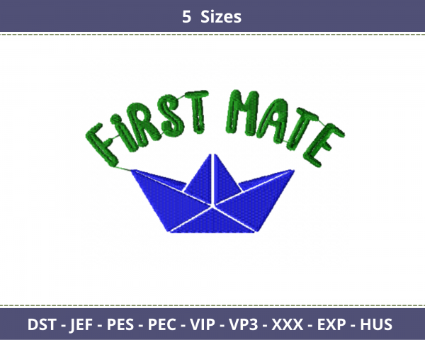 First Hate Quotes Embroidery Design - Machine Embroidery Pattern - 5 Sizes - Instant Download