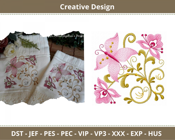 Creative Embroidery Design-Instant Download Online