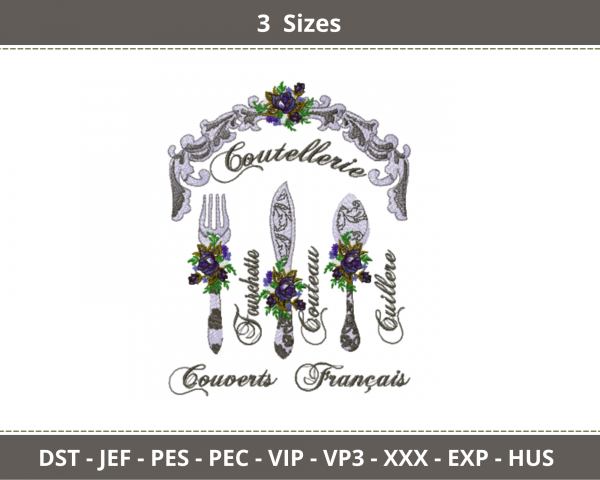 Creative Embroidery Design-3 Sizes-Instant Download Online