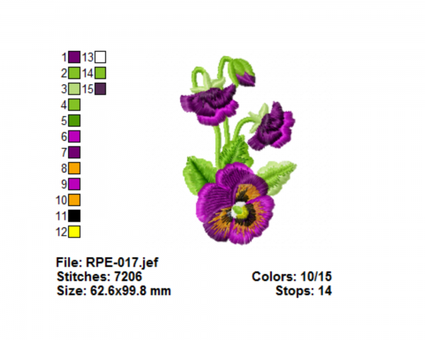 Creative Flower Embroidery Design-Instant Download Online Machine Embroidery Designs