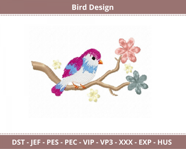 Bird Machine Embroidery Designs