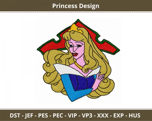Princess Machine Embroidery Designs