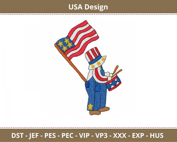 USA Machine Embroidery Designs