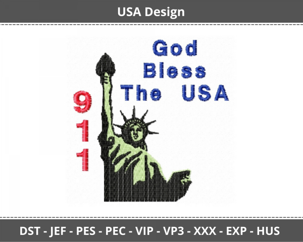 USA Machine Embroidery Designs