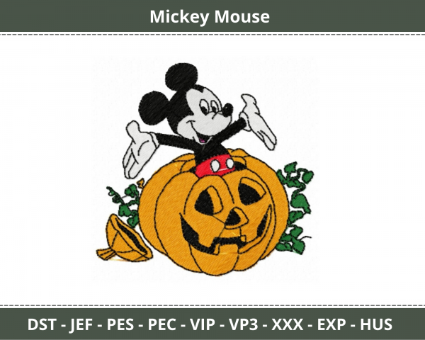 Mickey Mouse Machine Embroidery Designs-instant download