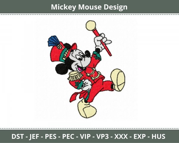 Mickey Mouse Machine Embroidery Designs-instant download