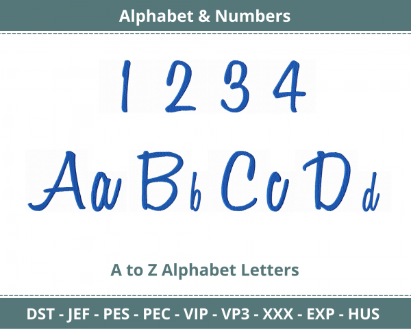 Sweet Bee Alphabet & Numbers Machine Embroidery Designs