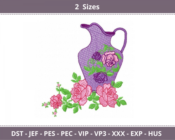 Creative Machine Embroidery Designs-2 Sizes-instant download