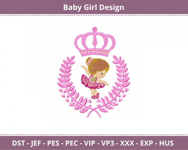 Baby Girl Machine Embroidery Designs
