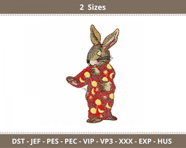 Rabbit Machine Embroidery Designs