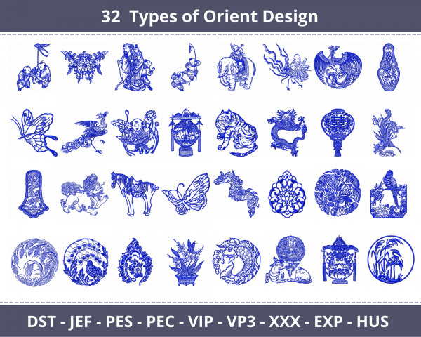 Orient Machine Embroidery Designs
