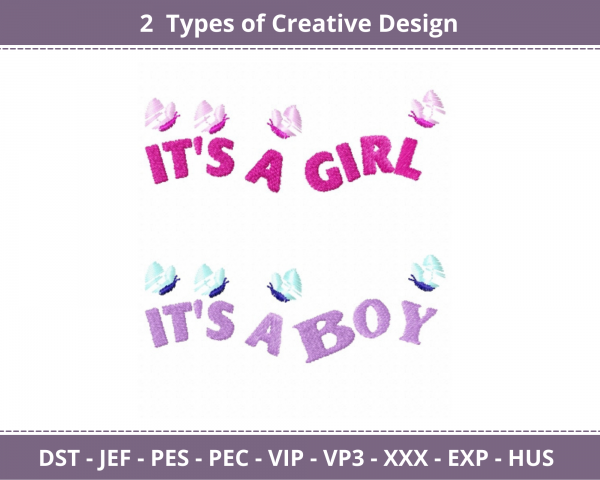 Creative Machine Embroidery Designs-1 Size-2 Types-instant download