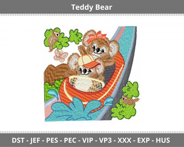 Crazy Teddy’s Machine Embroidery Designs