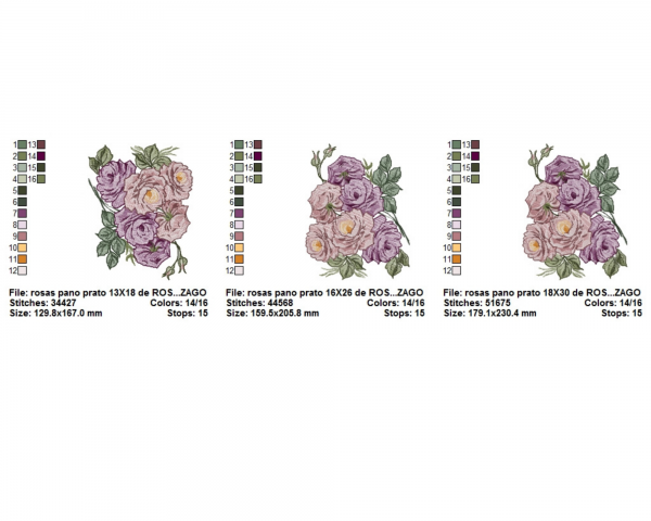 Creative Flower Machine Embroidery Designs-3 Sizes-instant download
