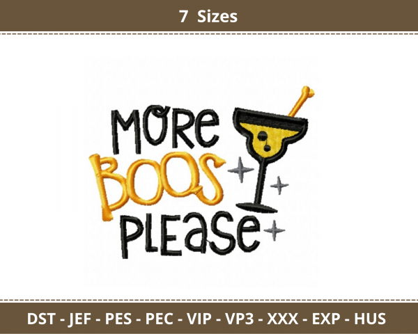 More Boss Please Quotes Machine Embroidery Designs