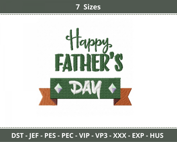 Happy Fathers Day Quotes Machine Embroidery Designs