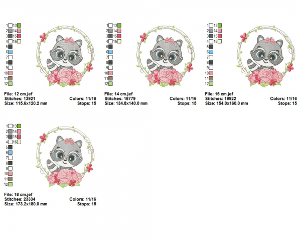 Squirrel Machine Embroidery Designs-4 Sizes-instant download