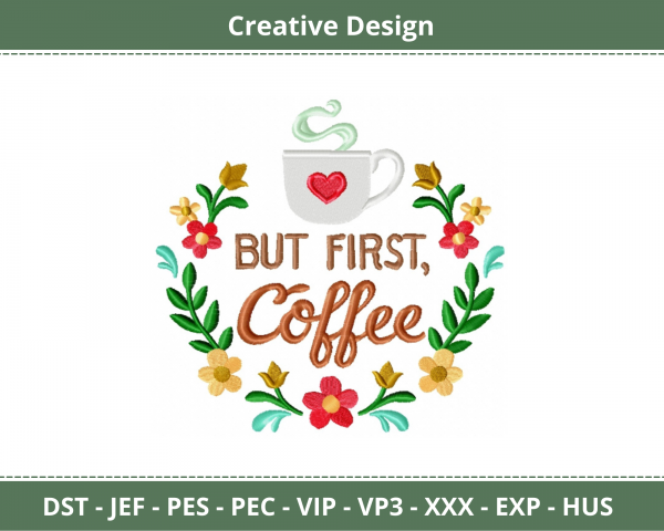 Creative Machine Embroidery Designs-1 Size-instant download