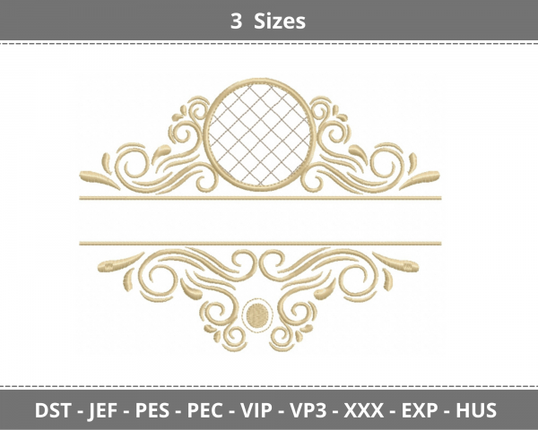 Creative Machine Embroidery Designs-3 Sizes-instant download