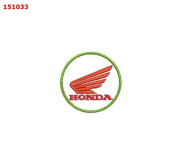 Honda Logo Embroidery Design