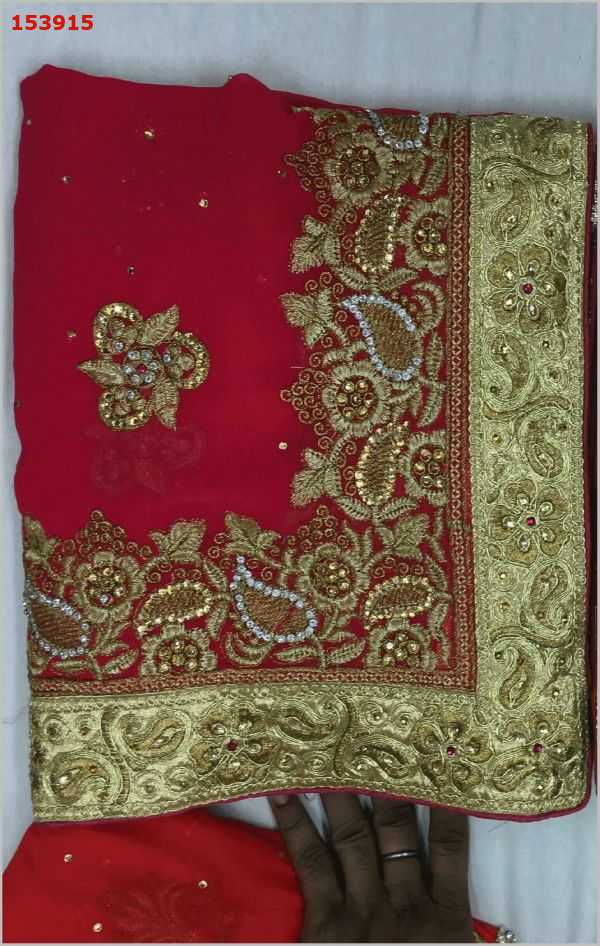 Daymond Test C Pallu saree embroidery design