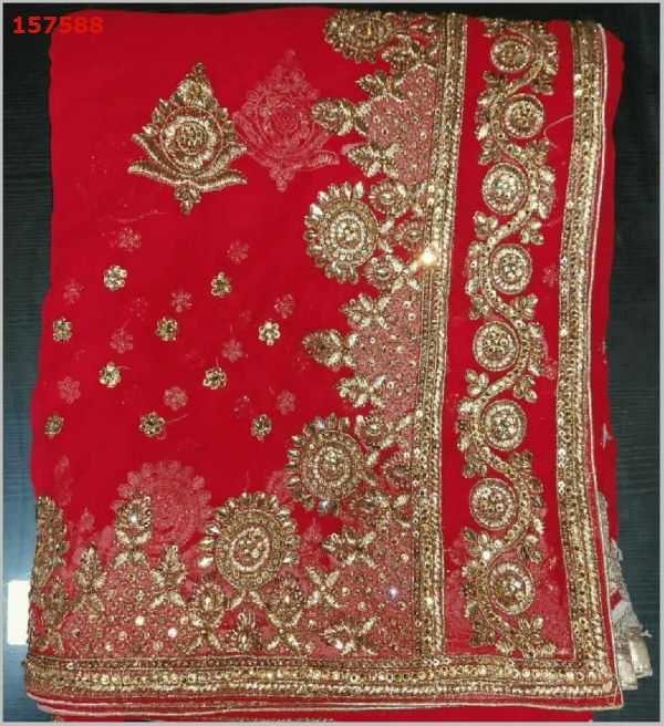 Daymond Test C Pallu saree embroidery design