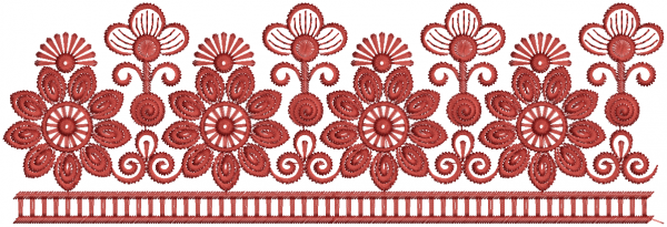 lace embroidery design