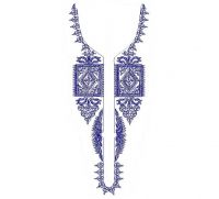 African's Men Neck Embroidery Design