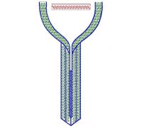 Exclusive Mens Neck Embroidery Design