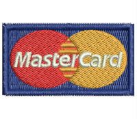 Master Card Logo  Embroidery design 