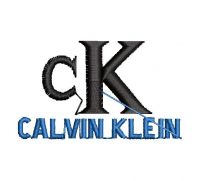 CALVIN KLEIN Logo  Embroidery design 