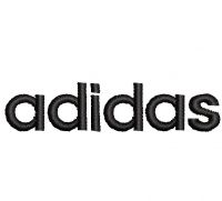 ADIDAS  Logo  Embroidery design  